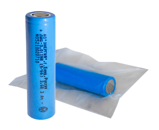 Аккумулятор Li-ion 3000 мА·ч 3,6В АО "Энергия" INR18650 - Сервис Плюс Рус