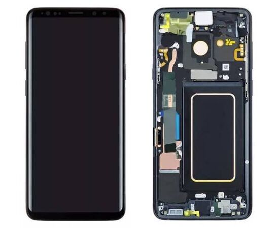 Дисплейный модуль Samsung G965F Galaxy S9+ (Черный) - Сервис Плюс Рус