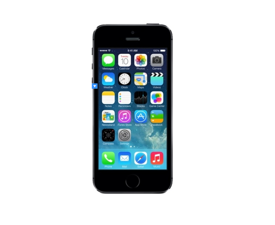 Apple iPhone 5S 16GB (Space Grey) (Б/У) (Уценка - нельзя сбрасывать до заводских) - Сервис Плюс Рус