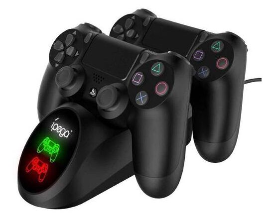 Зарядная станция для 2-х геймпадов PS4 Pro/Slim iPEGA - Сервис Плюс Рус