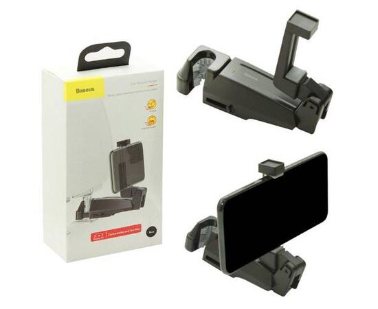Автомобильный держатель Baseus Back Seat Hook Mobile Holder (SUHZ-A01) черный - Сервис Плюс Рус