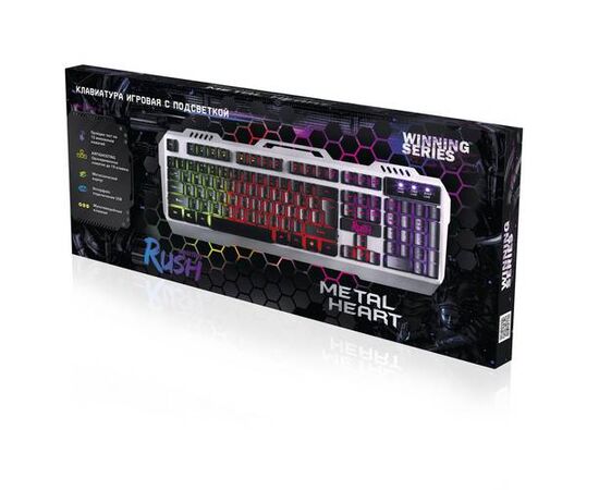 Клавиатура игровая мультимедийная Smartbuy RUSH 354 USB черная (SBK-354GU-K)/20 - Сервис Плюс Рус