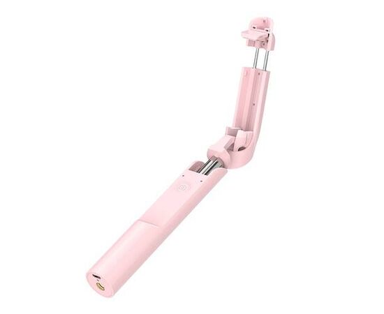 Селфи палка K12 Lisa беспроводной монопод с пультом - розовый - Сервис Плюс Рус