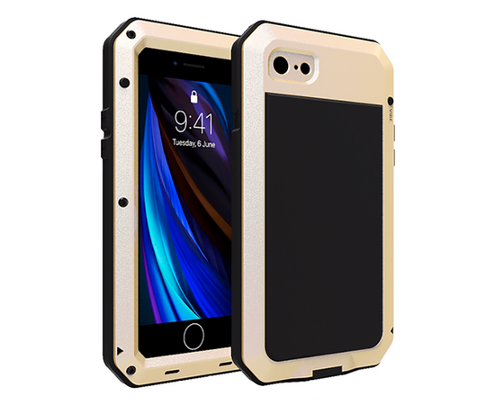 Чехол противоударный/водонепроницаемый для Apple iPhone 8 Plus Taktik (Золотой) - Сервис Плюс Рус