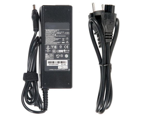 Блок питания (зарядка) для ноутбука Asus K40, K50, K52, K53, K61, K70, N50, N60, N80, N90, X42, X43, X50, X61, X71, 19V, 4.74A, 90W, 5.5х2.5 - Сервис Плюс Рус