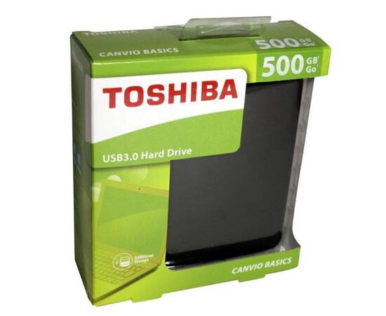HDD внешний 2,5" 500GB Toshiba USB3.0 Canvio - Сервис Плюс Рус