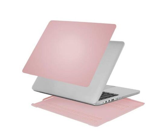 Чехол-накладка для MacBook Pro 16" clear розовое золото - Сервис Плюс Рус