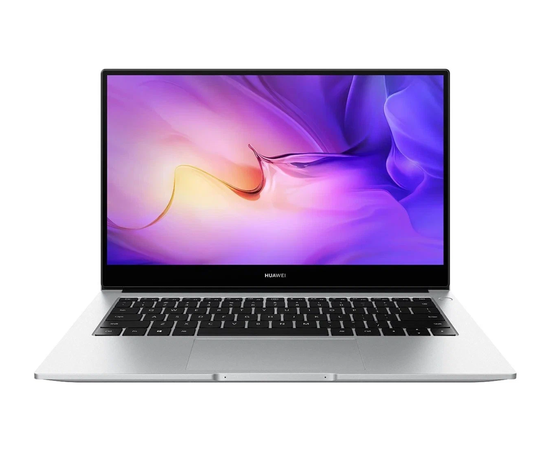 HUAWEI MateBook D 14NbD-WDH9 14'', 1920x1080, Intel Core i5 1135G7 2.4 ГГц, RAM 8 ГБ, DDR4, SSD 512 ГБ, Intel Iris Xe Graphics, Windows 11 Home, 53012WTP, мистический серебристый (Б/у) - Сервис Плюс Рус