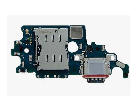 Sub-плата Samsung S21/разъём зарядки/разъём гарнитуры/микрофон - Сервис Плюс Рус