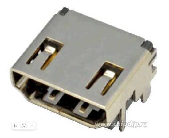 HDMI-19R (DS1114-BN0), Розетка 19pin на плату - Сервис Плюс Рус