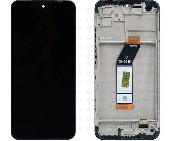 Дисплей Xiaomi Redmi 10 (21061119DG) в рамке (черный) - Сервис Плюс Рус