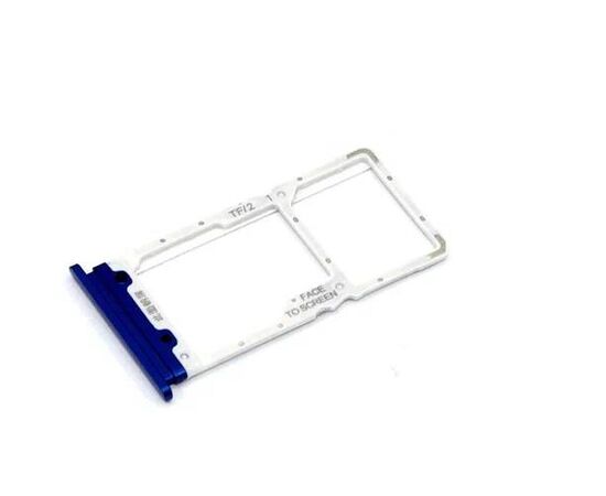 SIM лоток mi 9 lite - синий - Сервис Плюс Рус