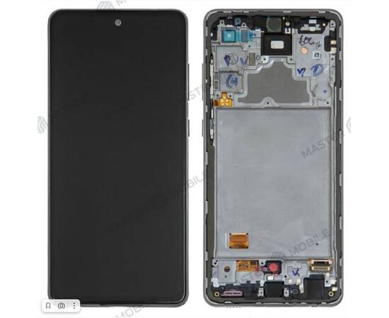Дисплей для Samsung Galaxy A72 (в сборе с тачскрином) (черный) (в рамке) (оригинал) Samsung - Сервис Плюс Рус