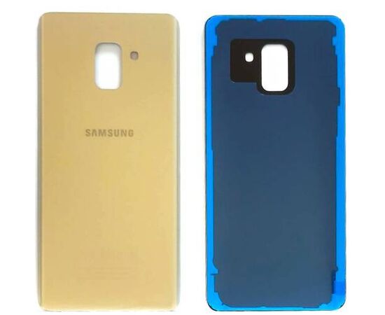 Задняя крышка для Samsung A8 Plus 2018 (A730F) Gold золотая - Сервис Плюс Рус