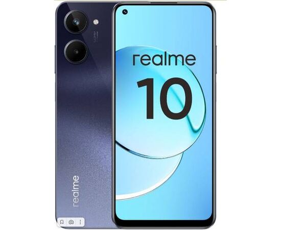Смартфон Realme 10 8/256 ГБ, черный - Сервис Плюс Рус