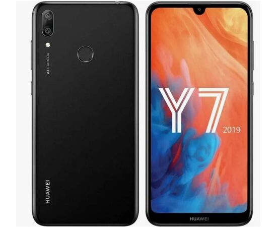 Смартфон Huawei Y7 (2019) 3/32Гб, (черный), (б/у) Huawei - Сервис Плюс Рус