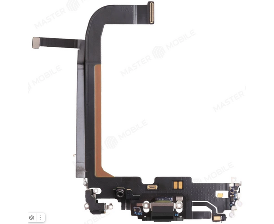 Apple iPhone 13 Pro Max шлейф разъема зарядки, микрофон (снятый оригинал) - Сервис Плюс Рус