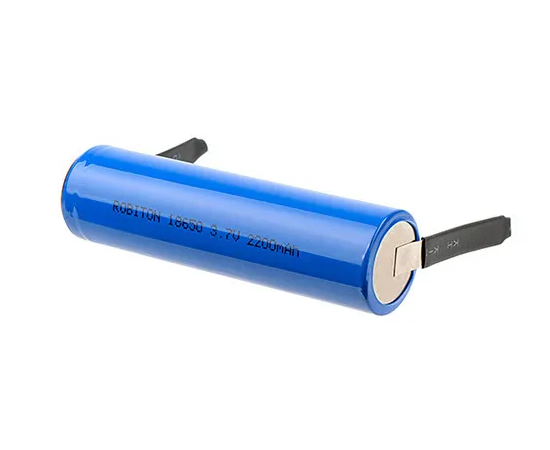 Аккумуляторная батарея 18650 3,7V 2200mAh (с лепестками) - Сервис Плюс Рус