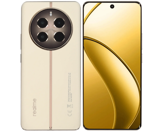 Смартфон Realme 12 Pro (6,7", 12/512Gb, 2 Sim), бежевый - Сервис Плюс Рус