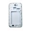 Samsung Galaxy Note II (GT-N7100) Средняя часть корпуса в сборе с боковыми клавишами (снятый оригинал) - белый Samsung - Сервис Плюс Рус